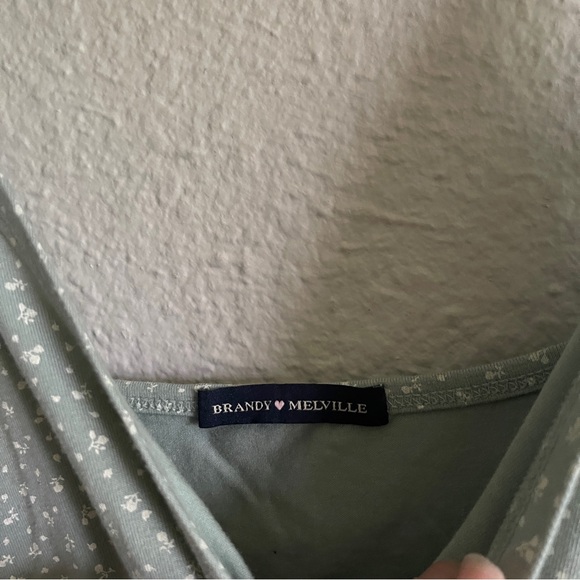 Brandy Melville Sage Amara Mini Dress - Picture 9 of 10